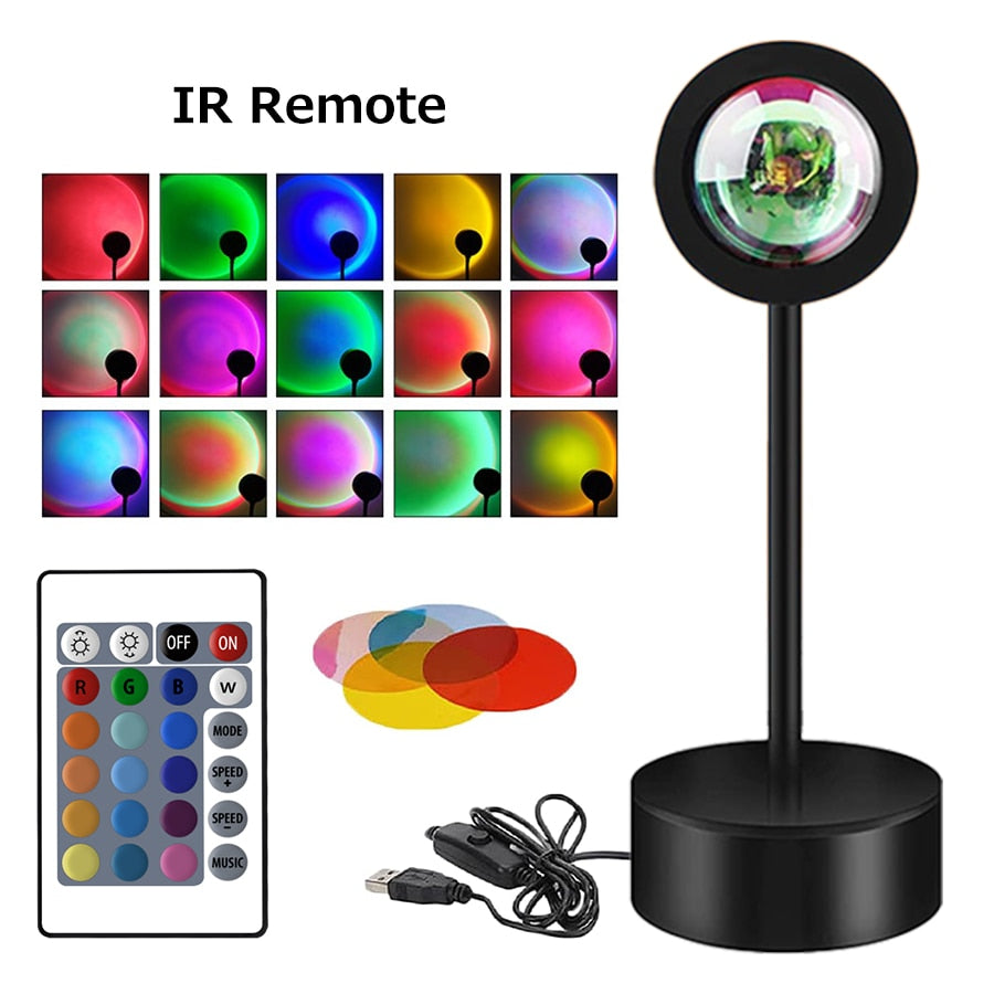 Smart Bluetooth Sunset Projection Lamp Sunset Projector