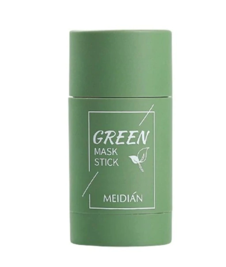 Beauty Cleansing Green Tea Mask Clay Stick Oil Control Anti-Acne Whitening Seaweed Mask Skin Care