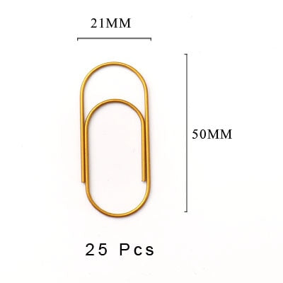 Large wide paper clips