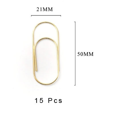 Large wide paper clips