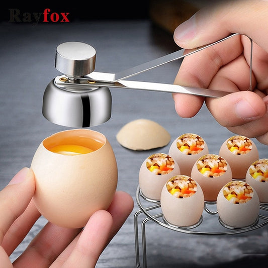 Stainless Steel Egg Topper Cutter