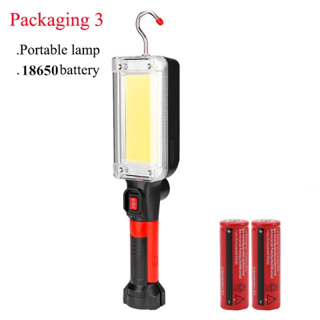 Portable Lantern Flashlight Battery LED
