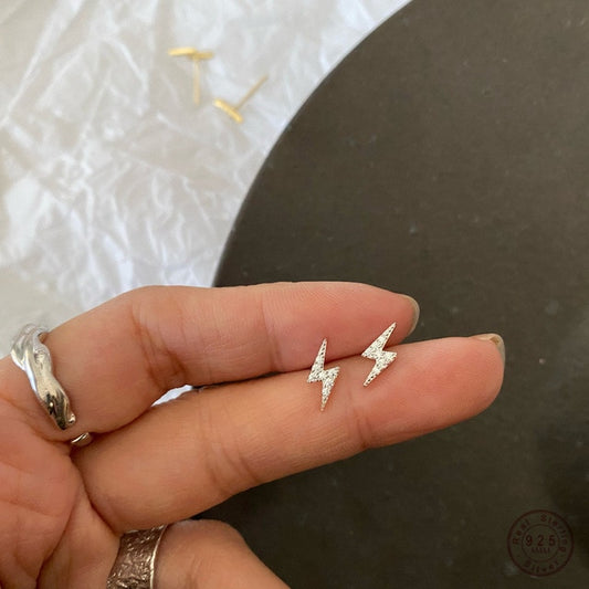 925 Sterling Silver Fashion Stud Earrings