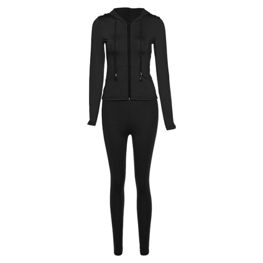 Tracksuit Women 2 Piece Set Fitness