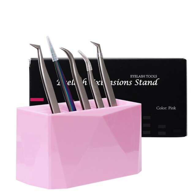 Beauty Eyelash Tweezers Storage Rack