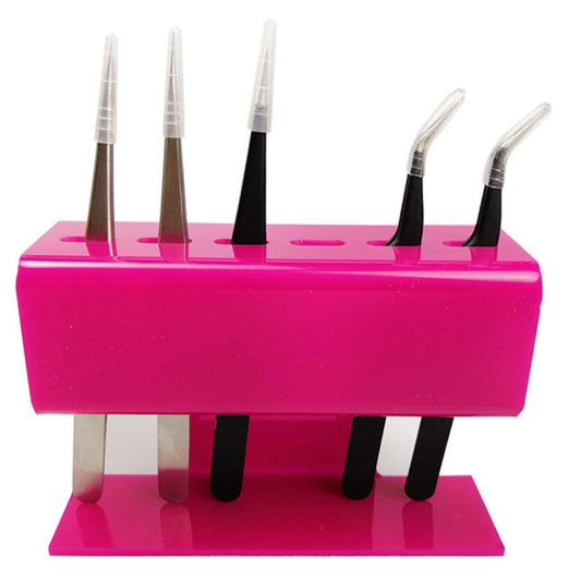 Beauty Eyelash Tweezers Storage Rack