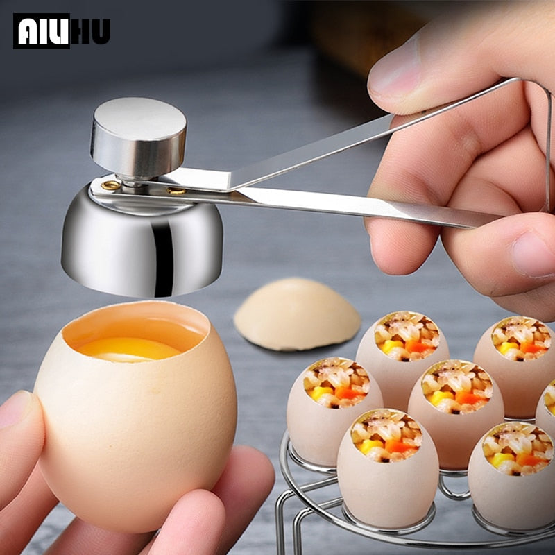 Stainless Steel Egg Topper Cutter