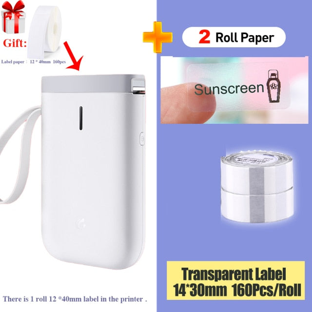 D11 Wireless Label Printer Portable Pocket