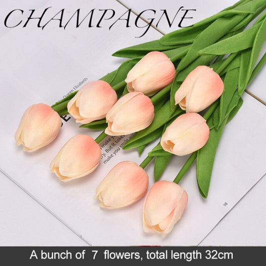 Artificial Flowers Tulips Calla Lily Set