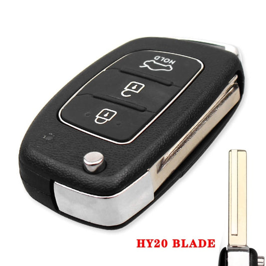 Buttons Flip Folding Remote Auto Car Key