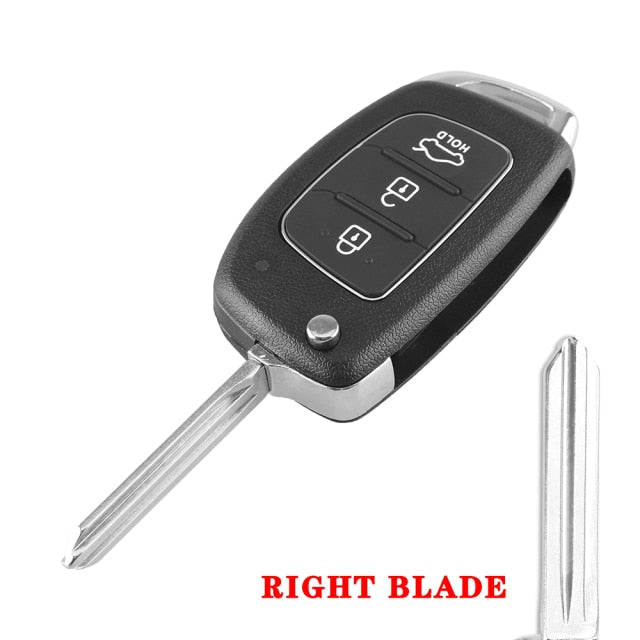 Buttons Flip Folding Remote Auto Car Key