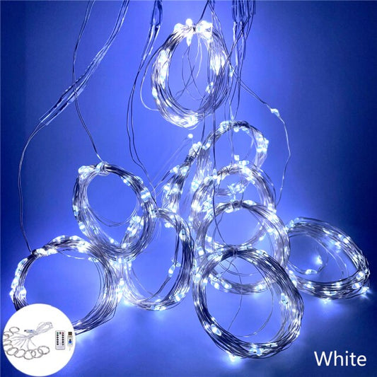 Garland Curtain Festoon Led Light Christmas Ornaments