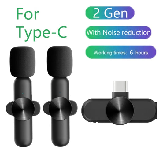 Wireless Lavalier Microphone Mini Mic