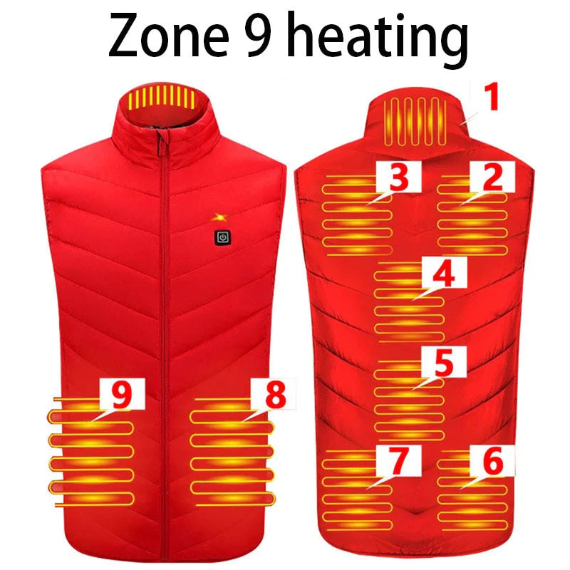 Staying warm and stylish this winter season! Explore the USB Electric Heated Vest