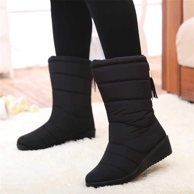 Stay Warm and Stylish with AlertTrendy's Women's Waterproof Snow Boots style