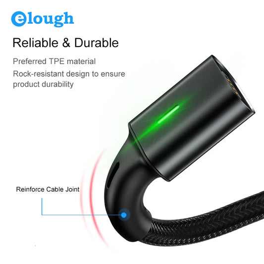 Quick Magnetic Charger 3.0 4.0 Micro USB Cable at AlertTrendy.com