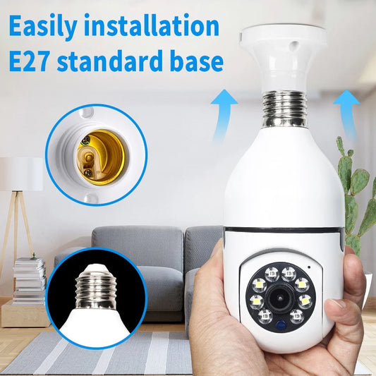 AlertTrendy's Bulb Surveillance Camera Your Ultimate Security Companion