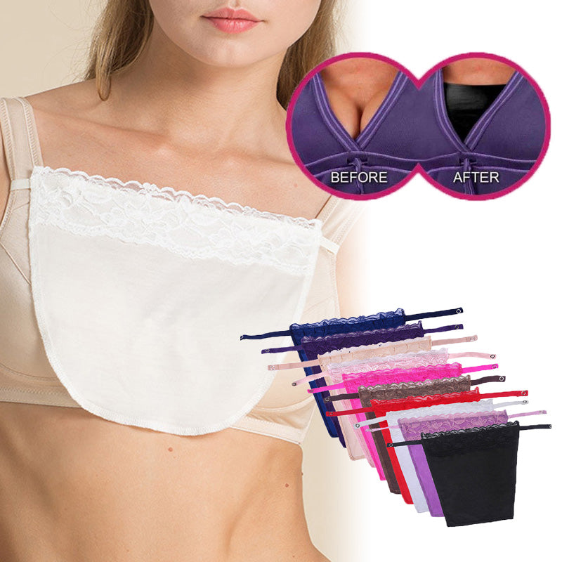 Elegance and Comfort  Women's Quick Easy Clip on Lace Mock Camisole Bra Insert