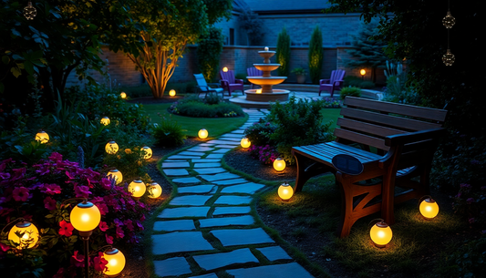 Illuminate Your Garden with the Trendy 8Led Solar LED Light from AlertTrendy.com