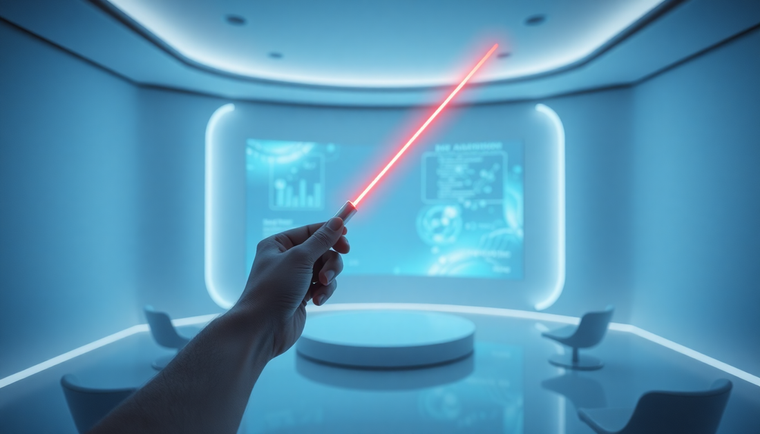 Discover the Hottest Trends at AlertTrendy.com: The 2.4 GHz Wireless Remote Red Laser Pointer Presenter