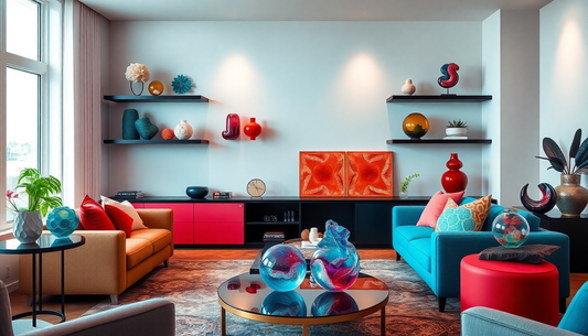 Elevate Your Home Decor with Abstract Character Resin Crafts from AlertTrendy.com