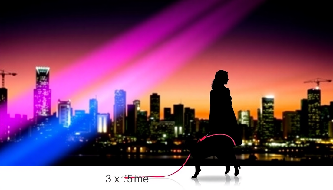 Unleash Your Pet's Style with AlertTrendy's 3 and 5M Dog Leash Light Retractable Pet Leads