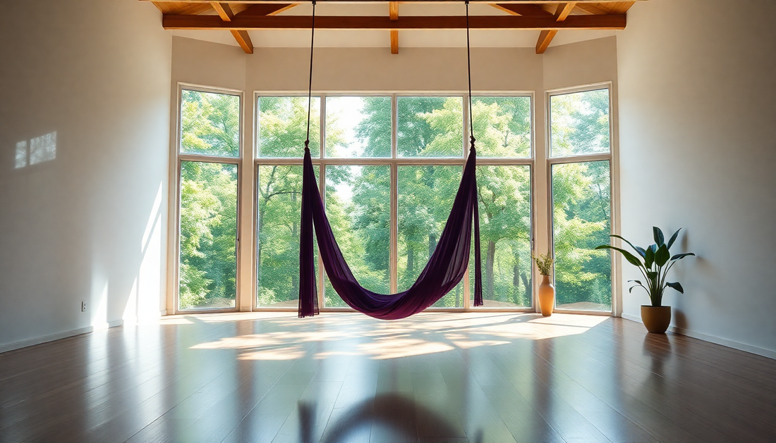 Elevate Your Fitness with Alert Trendy's Anti-Gravity Yoga Hammock