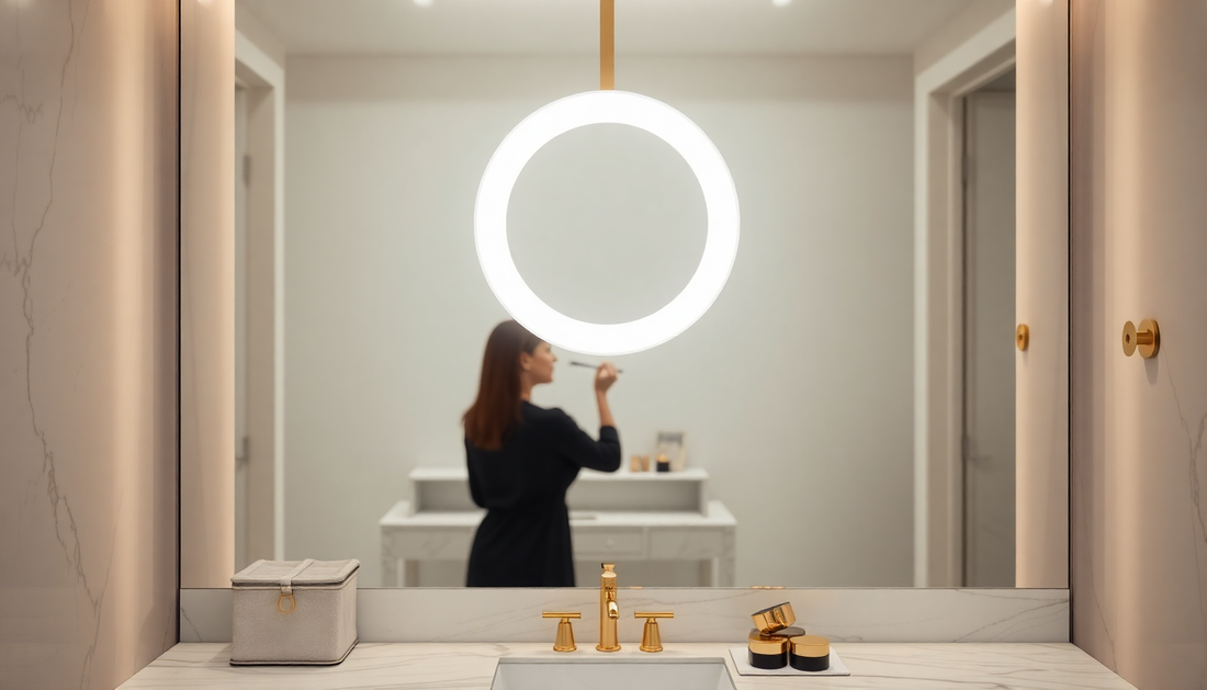 Elevate Your Beauty Routine with the 360 Swivel 10x Magnifying Bright LED Lighted Makeup Mirror from AlertTrendy.com