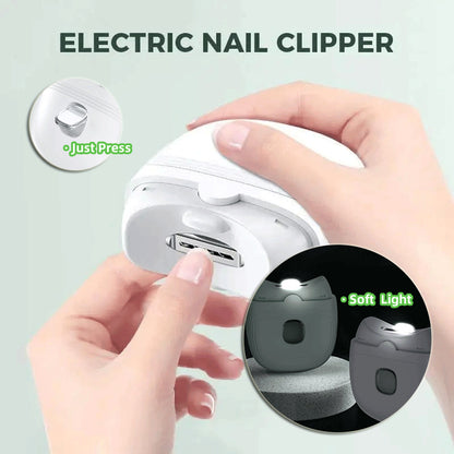 Electric Nail Scissors Rechargeable Mini Nail Clippers