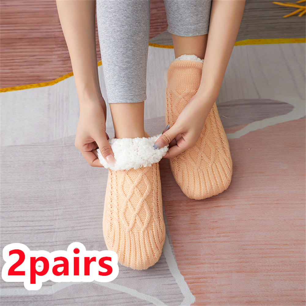 Winter Woolen Socks Women Thicken Warm Home Bedroom Socks