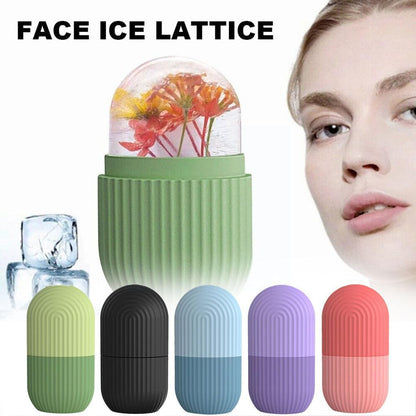 Silicone Ice Cube Tray Mold Face Beauty Lifting Ice Face Tool Contouring Acne Eye Skin