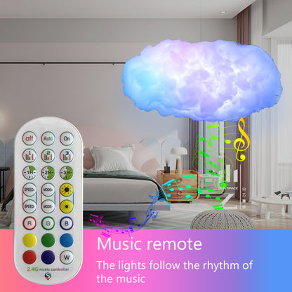 USB Cloud Light APP Control Music Synchronization 3D RGBIC