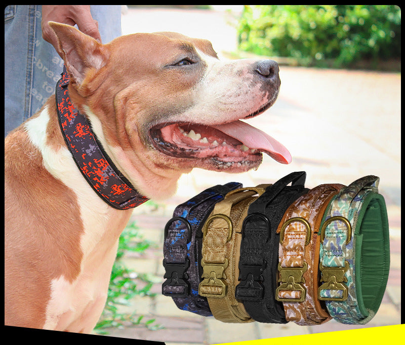 Adjustable Collar Outdoor Tactical Dog Training