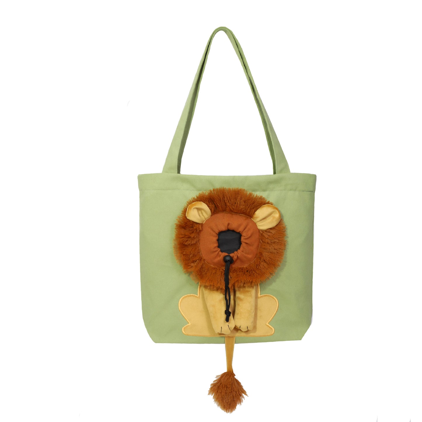 Soft Pet Carriers Lion Design Portable Breathable Bag