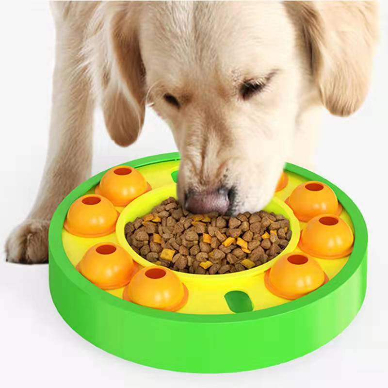 Dog Pets Puzzle Toys Slow Feeder Interactive Puppy IQ Food Dispenser