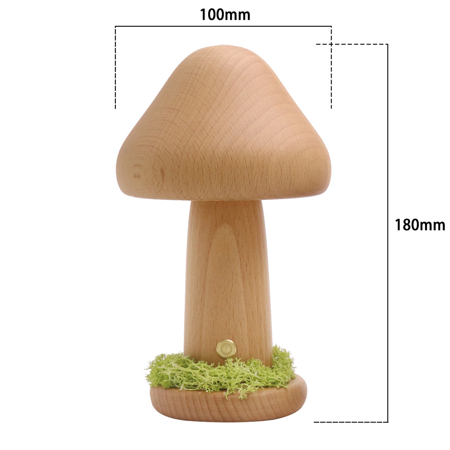 Twisted Mushroom Night Warm Light Touch Bedroom