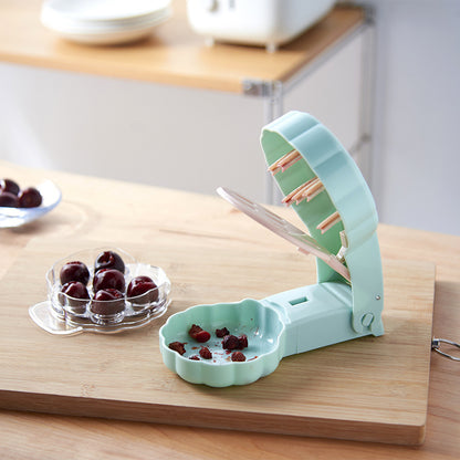 Light Green Cherry Seed Remover For Use Kitchen