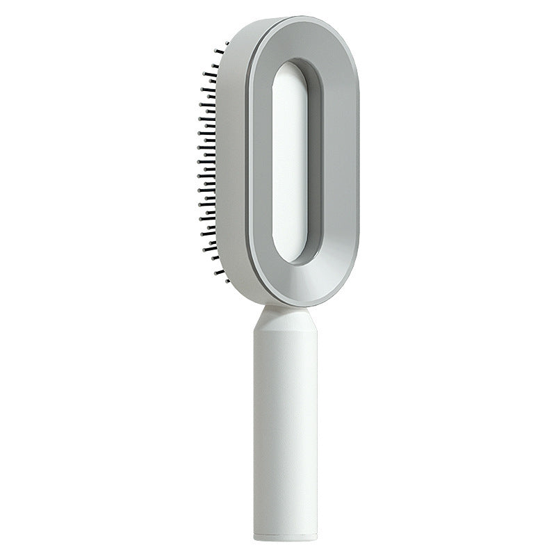 Self Cleaning Hair Brush For Women One-key Cleaning Hair Loss