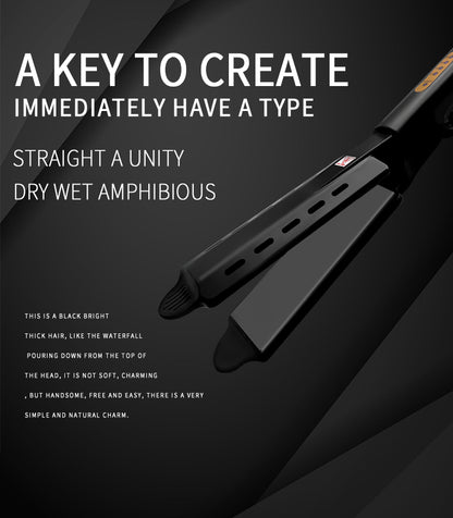 Four-gear Ceramic Tourmaline Ionic Flat Iron Hair Straightener For Women Professional Hair Straightener