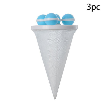 Washing Machine Lint Catcher Filter Pouch Hair Removal Laundry Ball