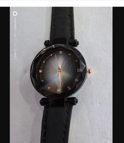 Rose Gold Women Watches Fashion Diamond