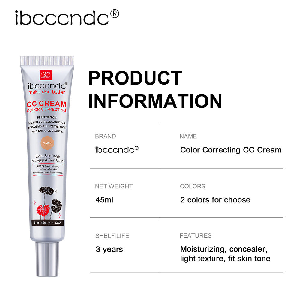 Moisturizing Correcting CC Cream Waterproof Anti-sweat