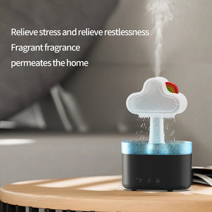 Rainbow After Rain Humidifier Snuggling 500ML Cloud Humidifier With Led Light