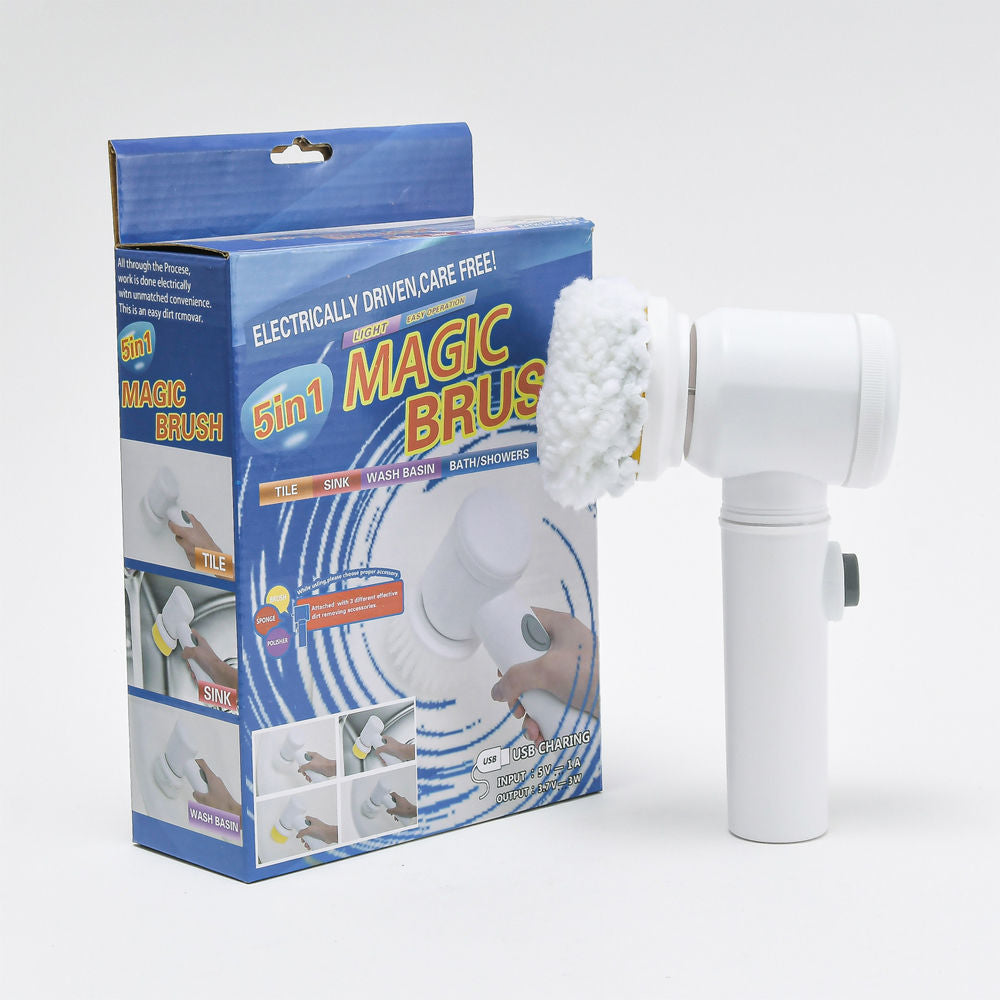 Kitchen Supplies Multifunctional Brush Electric Scrubber