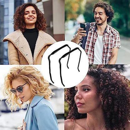 Headband For Thick Curly Hair, Thick Hair Medium Headbands For Women