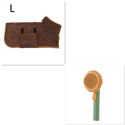 New Pet Cat Brush Self-cleaning Comb Looper