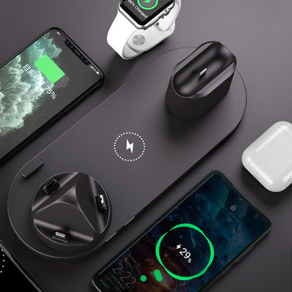 Wireless Charger Fast Charger 6 In 1 Charging
