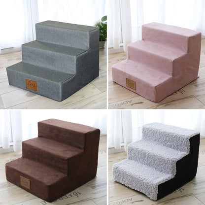 Pet Dog Stairs Climbing Sponge Steps To Bed Climbing Ladder