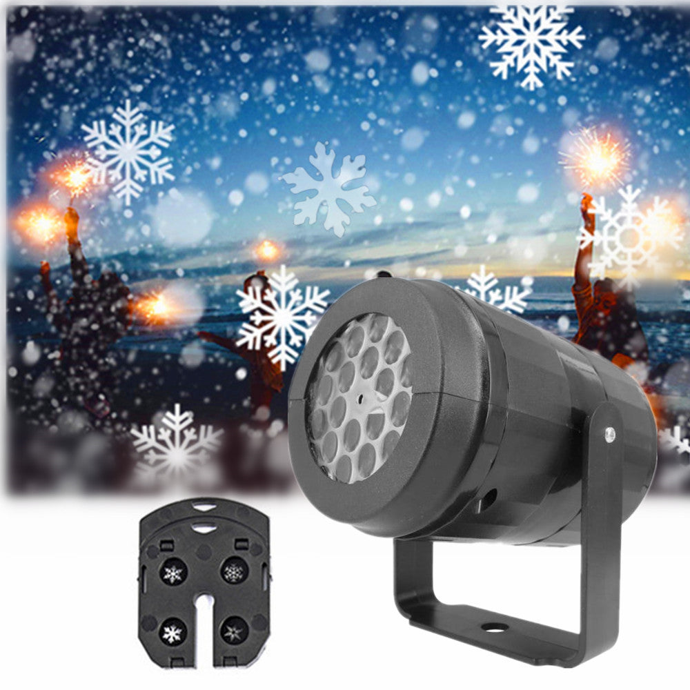 Christmas Party Lights Snowflake Projector Light Led Stage Light