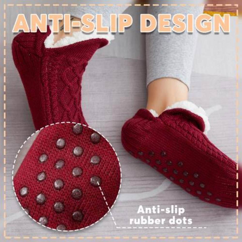 Winter Woolen Socks Women Thicken Warm Home Bedroom Socks